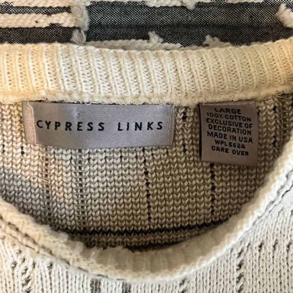 (EUC) CYPRESS LINKS GOLF SWEATSHIRT - Picture 2 of 2